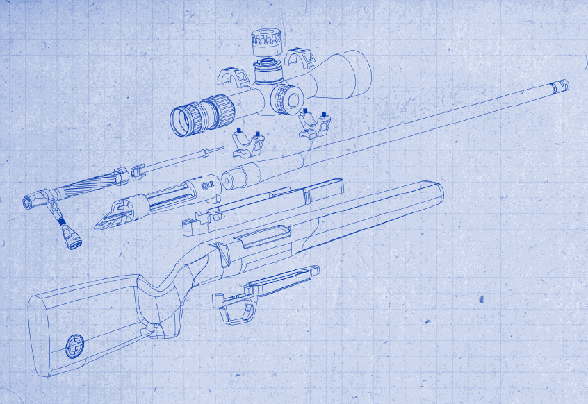 Rifle blueprint Rifle blueprint